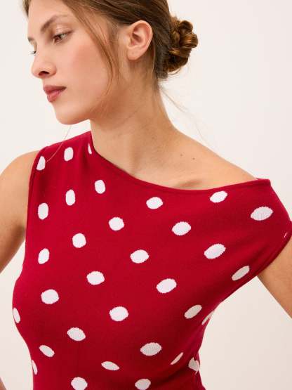 Robe MANU - POIS ROUGE