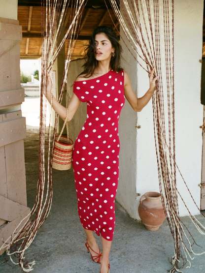 Robe MANU - POIS ROUGE