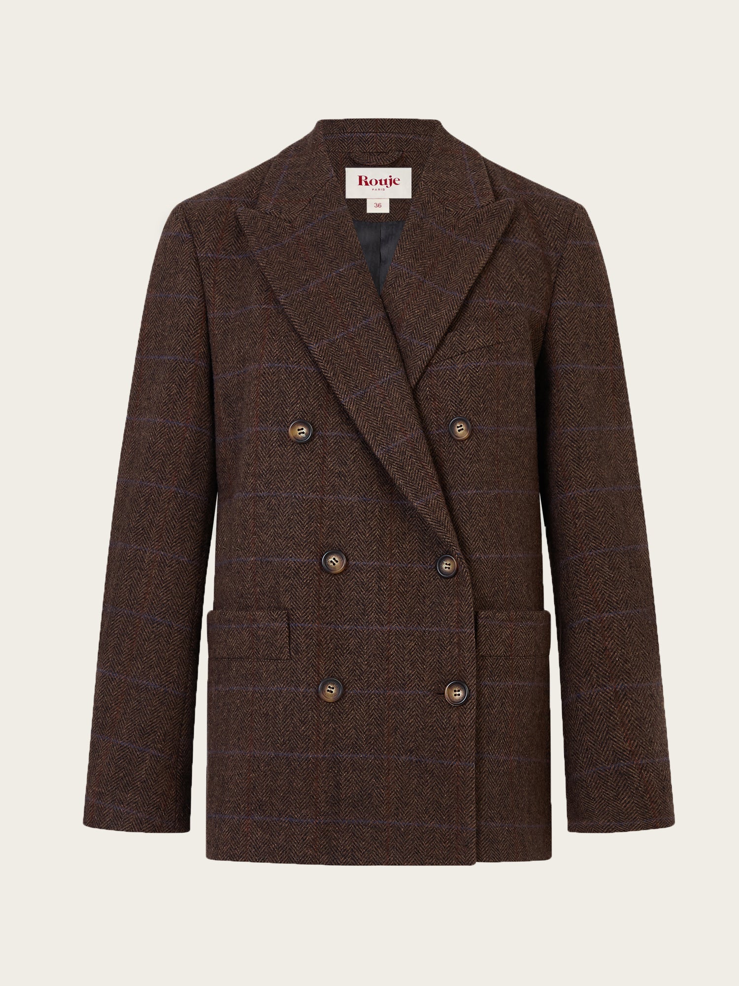 Veste MARCEL - CHEVRON CHOCOLAT