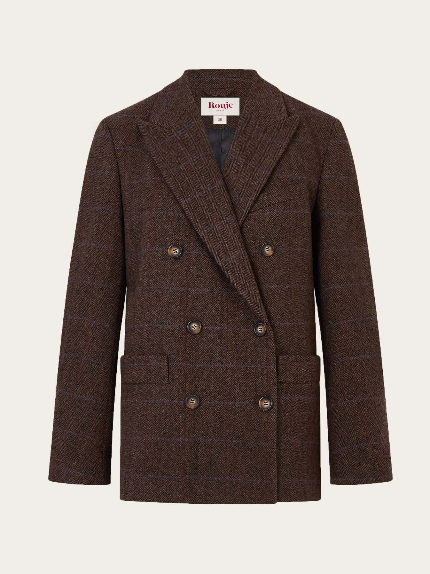 Veste MARCEL - CHEVRON CHOCOLAT