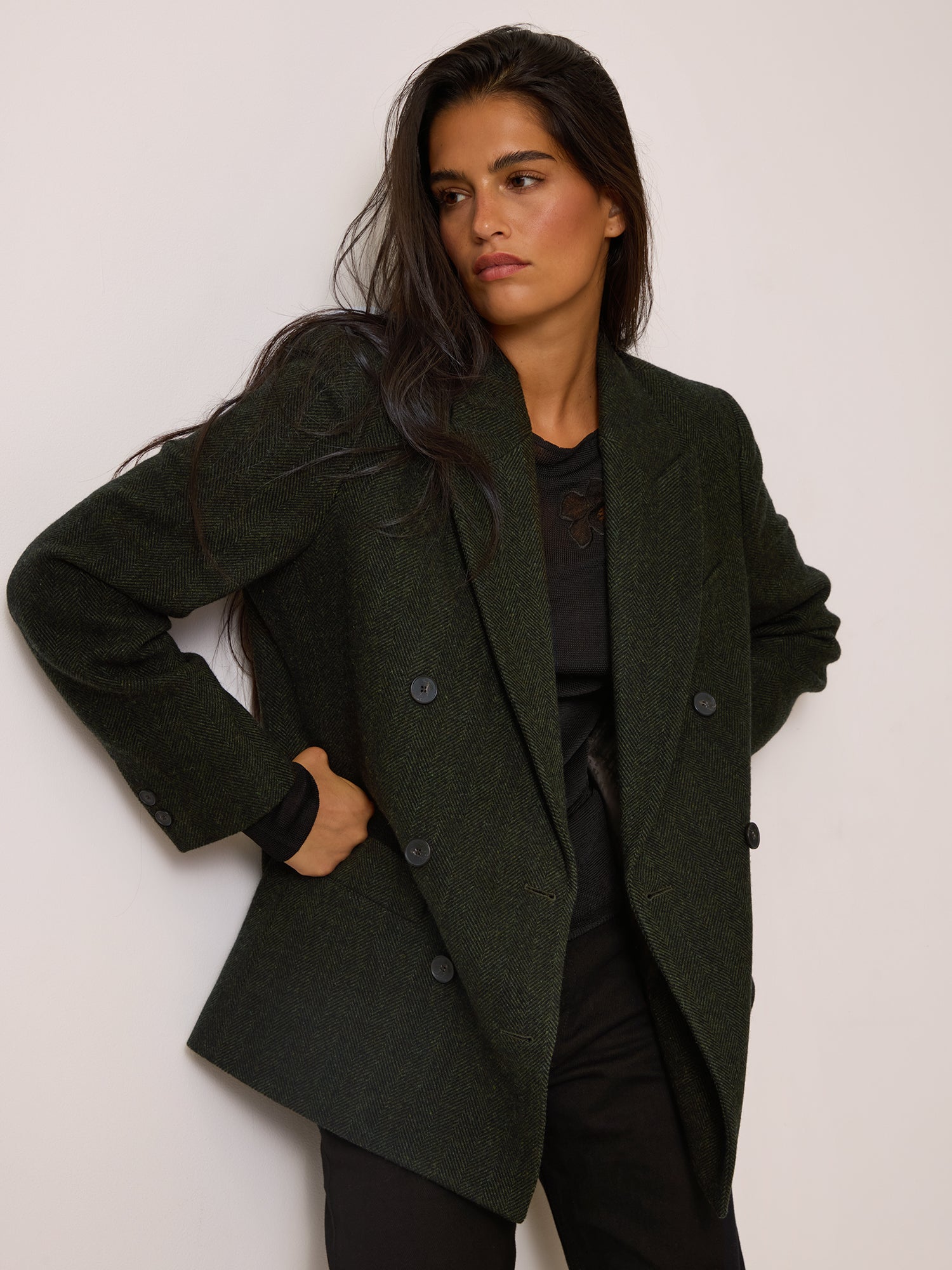 Veste MARCEL - Chevron Kaki