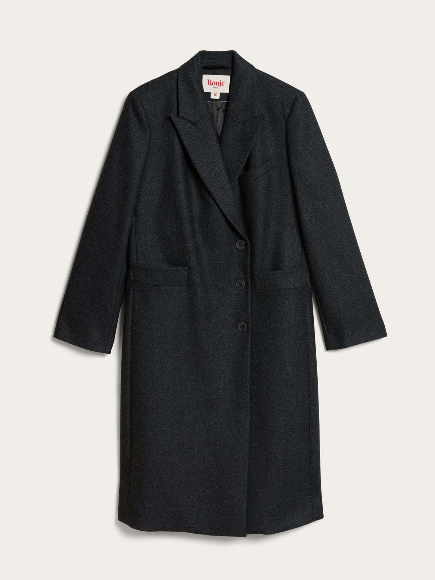 Manteau MARCELLO - DRAPDELAINE ANTHRACITE