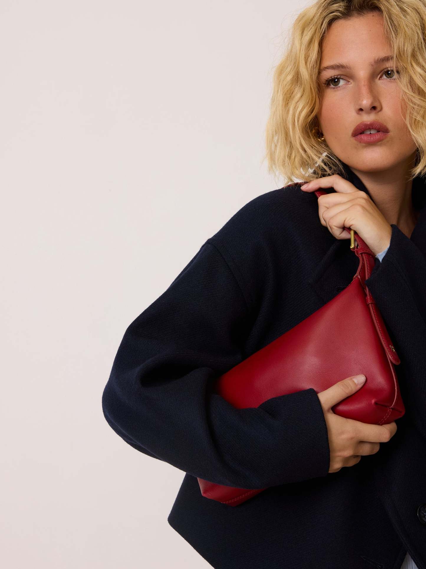 Sac MINUIT - Cuir Rouge