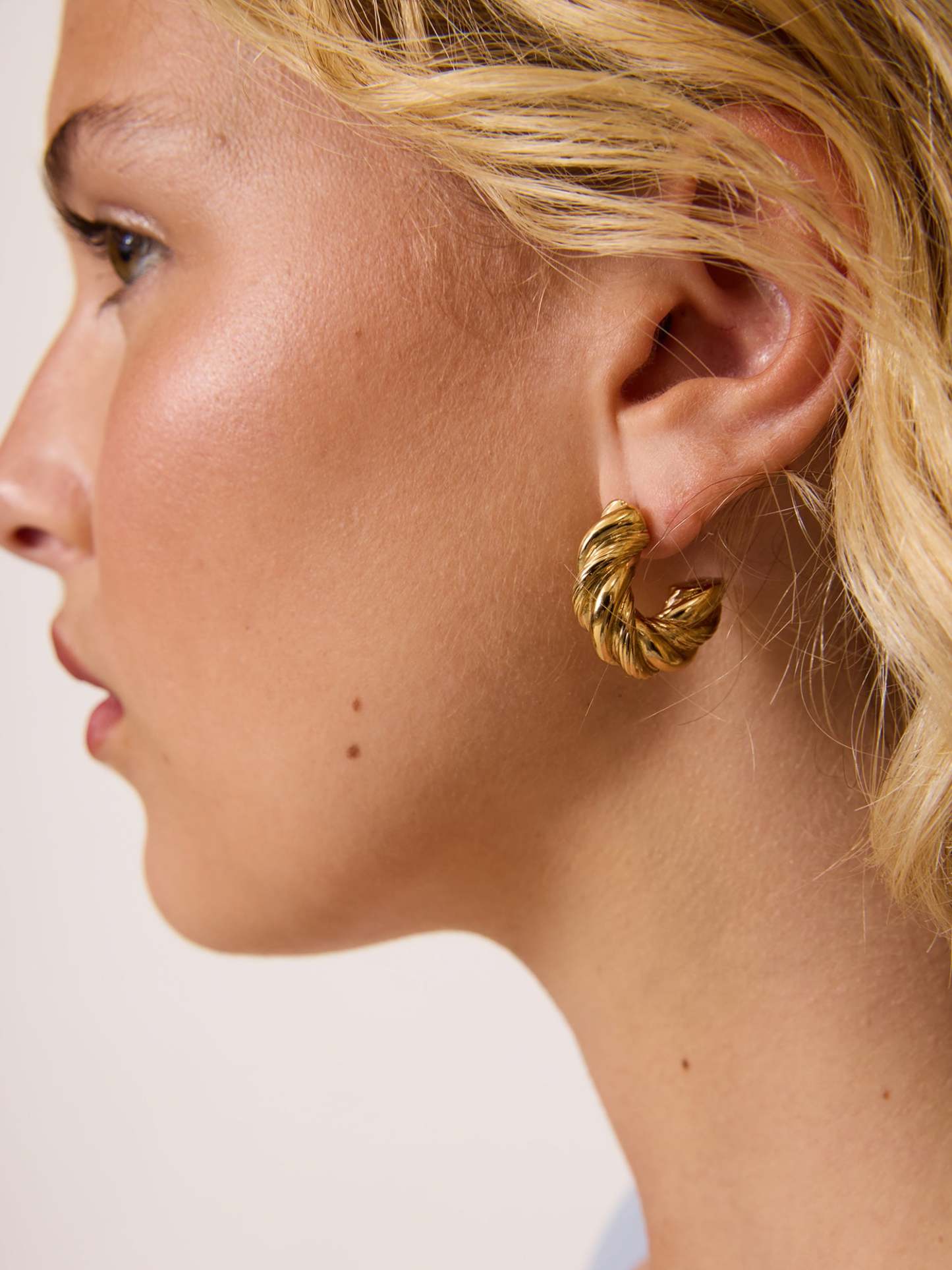 Boucles d'oreilles BELLISSIMA - Uni Or Vieilli