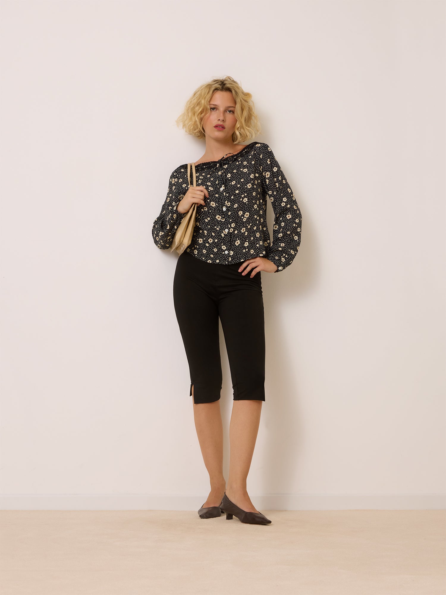 Blouse MAXIMIN - FLEURSDENUIT NOIR