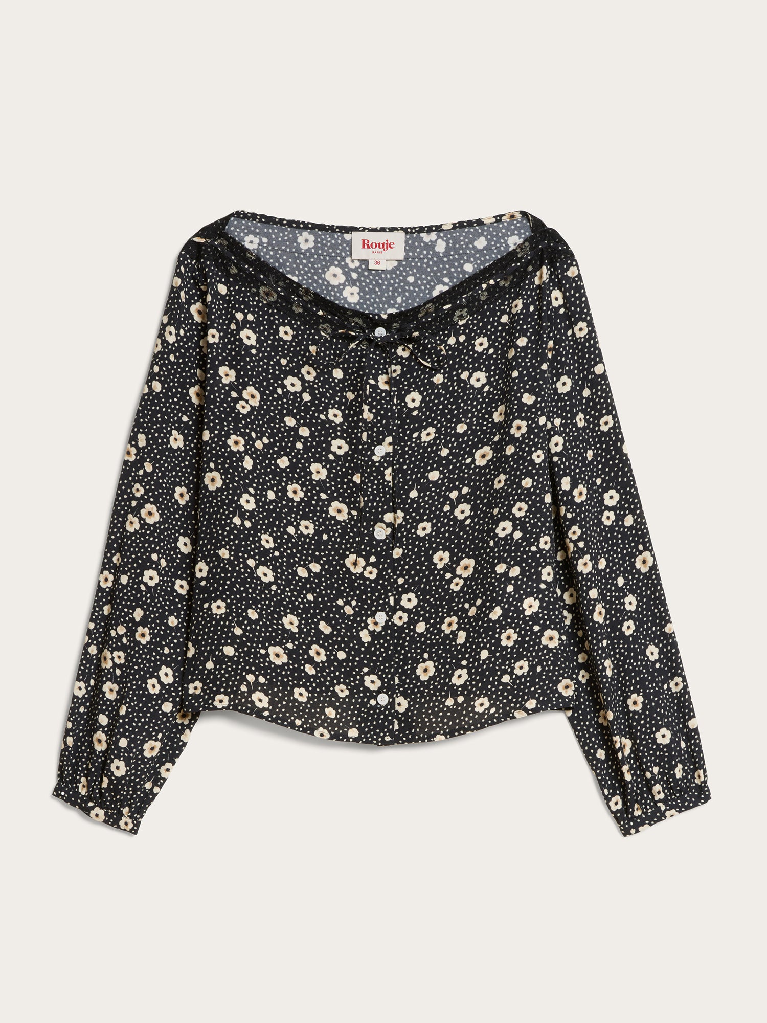 Blouse MAXIMIN - FLEURSDENUIT NOIR