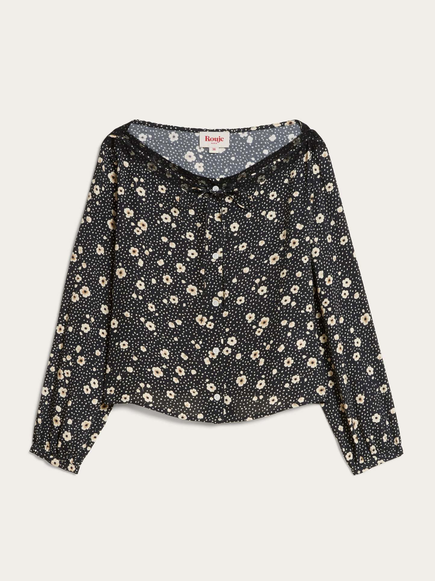 Blouse MAXIMIN - FLEURSDENUIT NOIR