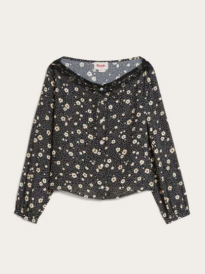 Blouse MAXIMIN - FLEURSDENUIT NOIR