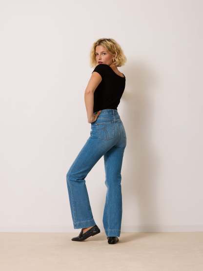 Jean BELLEVILLE - Uni Indigo Double Stone