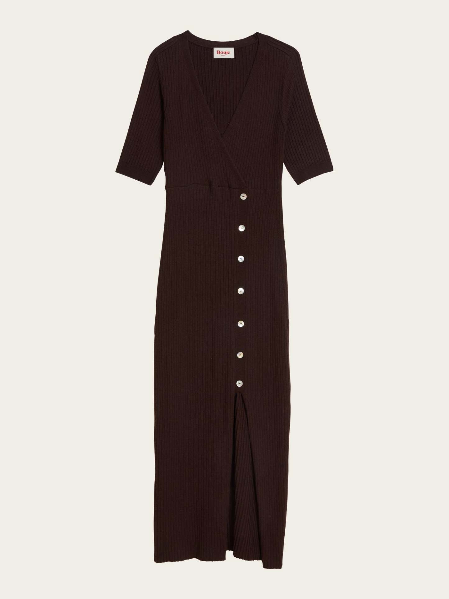 Robe MILA - Uni Chocolat