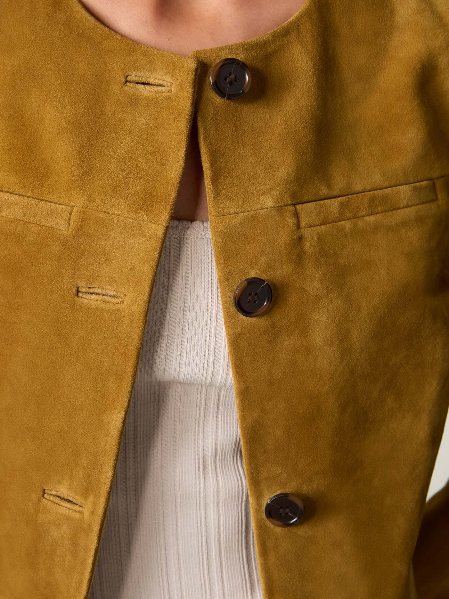 Blouson MILO - SUEDE OLIVE