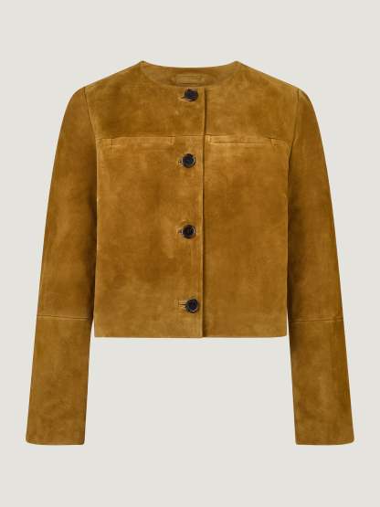 Blouson MILO - SUEDE OLIVE