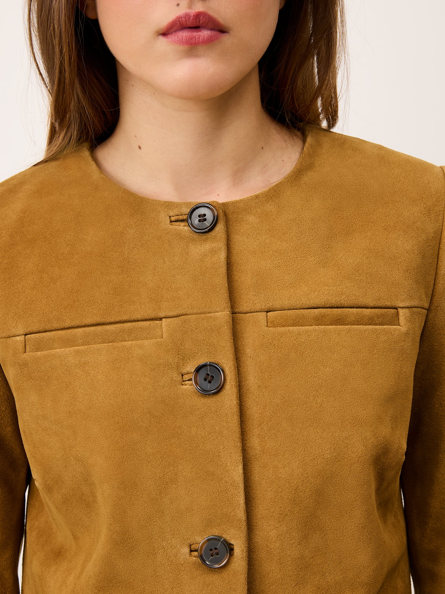 Blouson MILO - SUEDE OLIVE