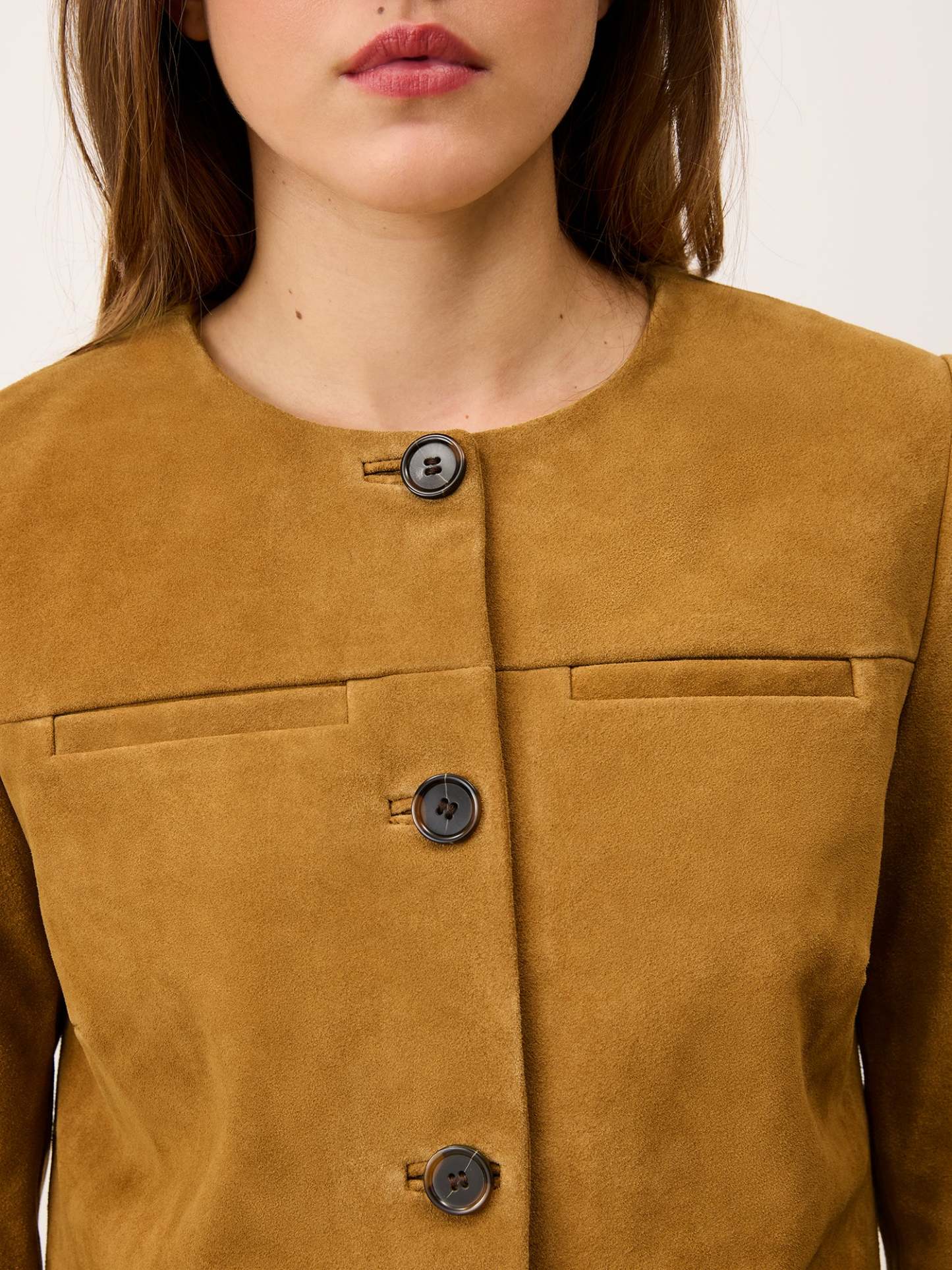 Blouson MILO - SUEDE OLIVE