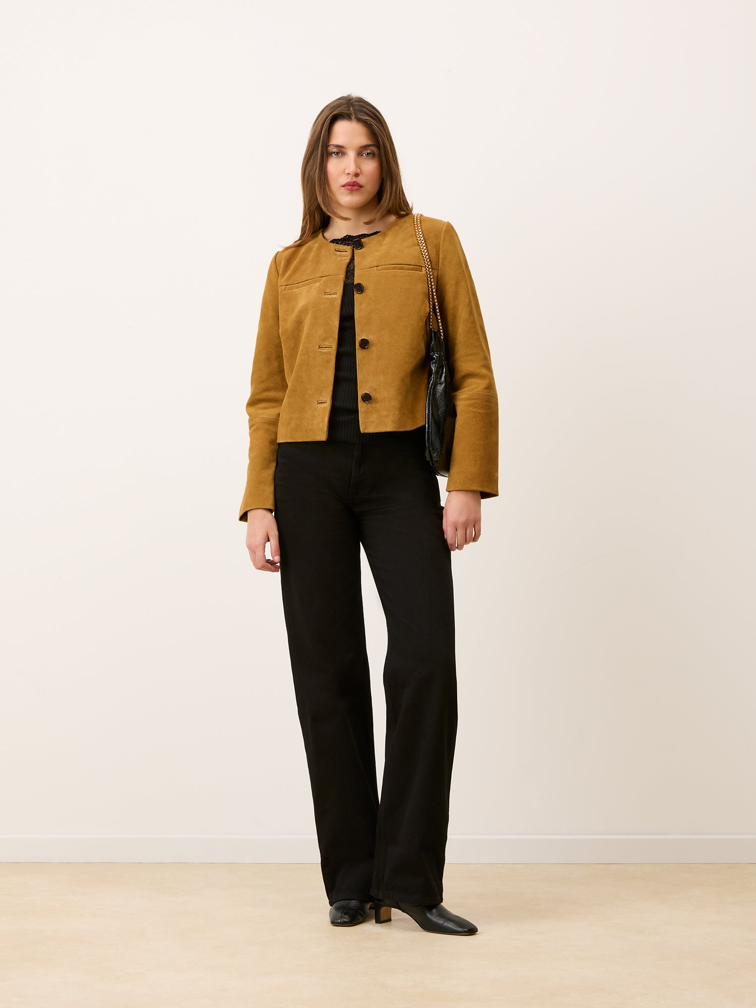 Blouson MILO - SUEDE OLIVE