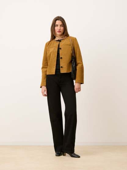Blouson MILO - SUEDE OLIVE