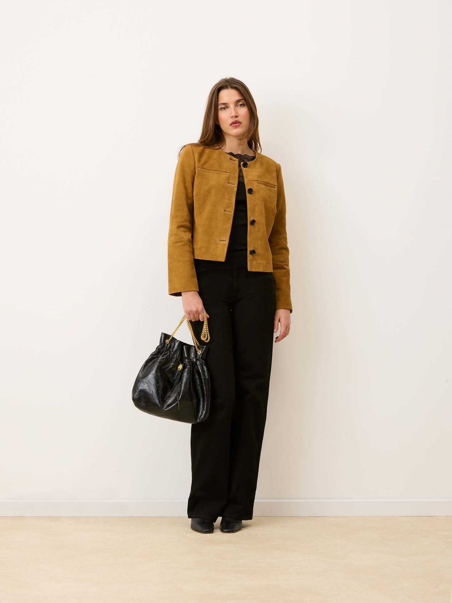 Blouson MILO - SUEDE OLIVE