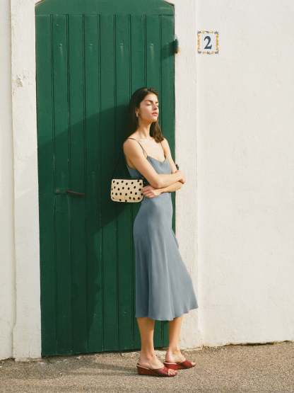 Robe BERTILLE - Uni Bleu