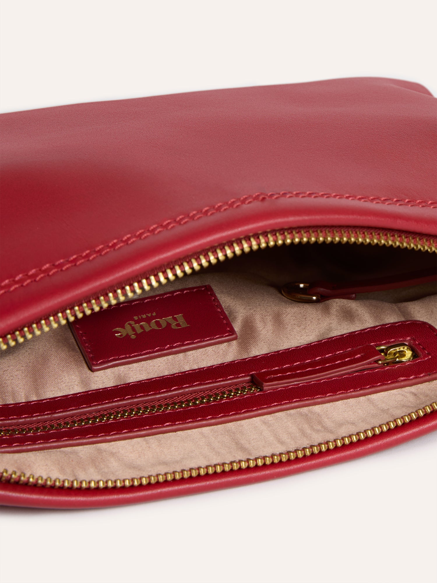 Sac MINUIT - Cuir Rouge