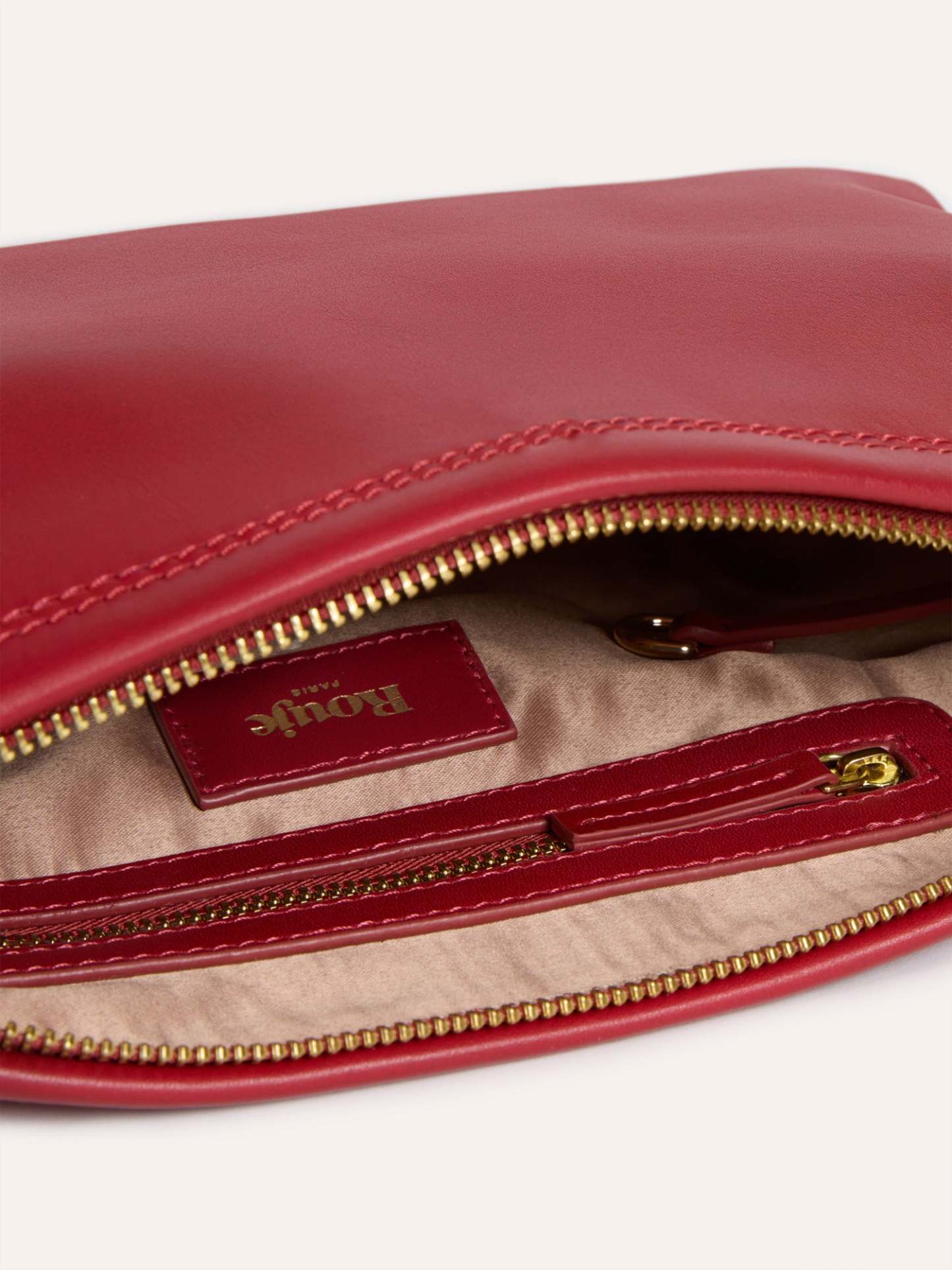 Sac MINUIT - Cuir Rouge