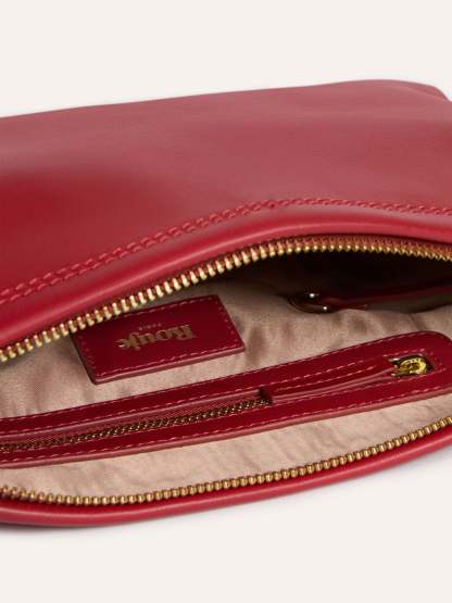 Sac MINUIT - Cuir Rouge
