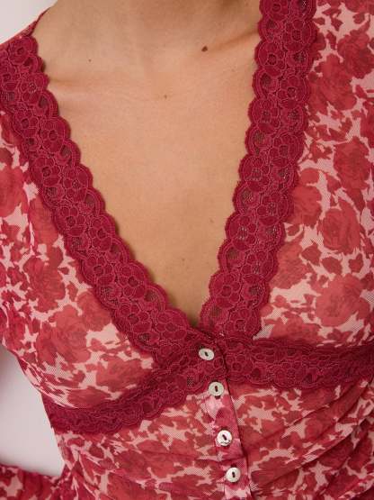 Haut MIREILLE - WILDROSE ROSE