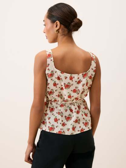 Top NADIA - BALADEBUCOLIQUE ECRU