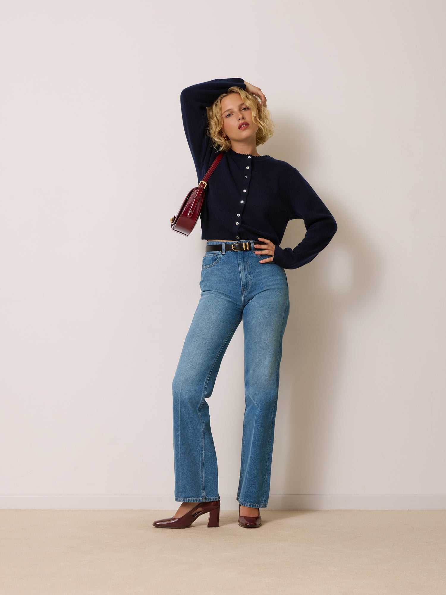 Cardigan NATHALIE - Uni Marine