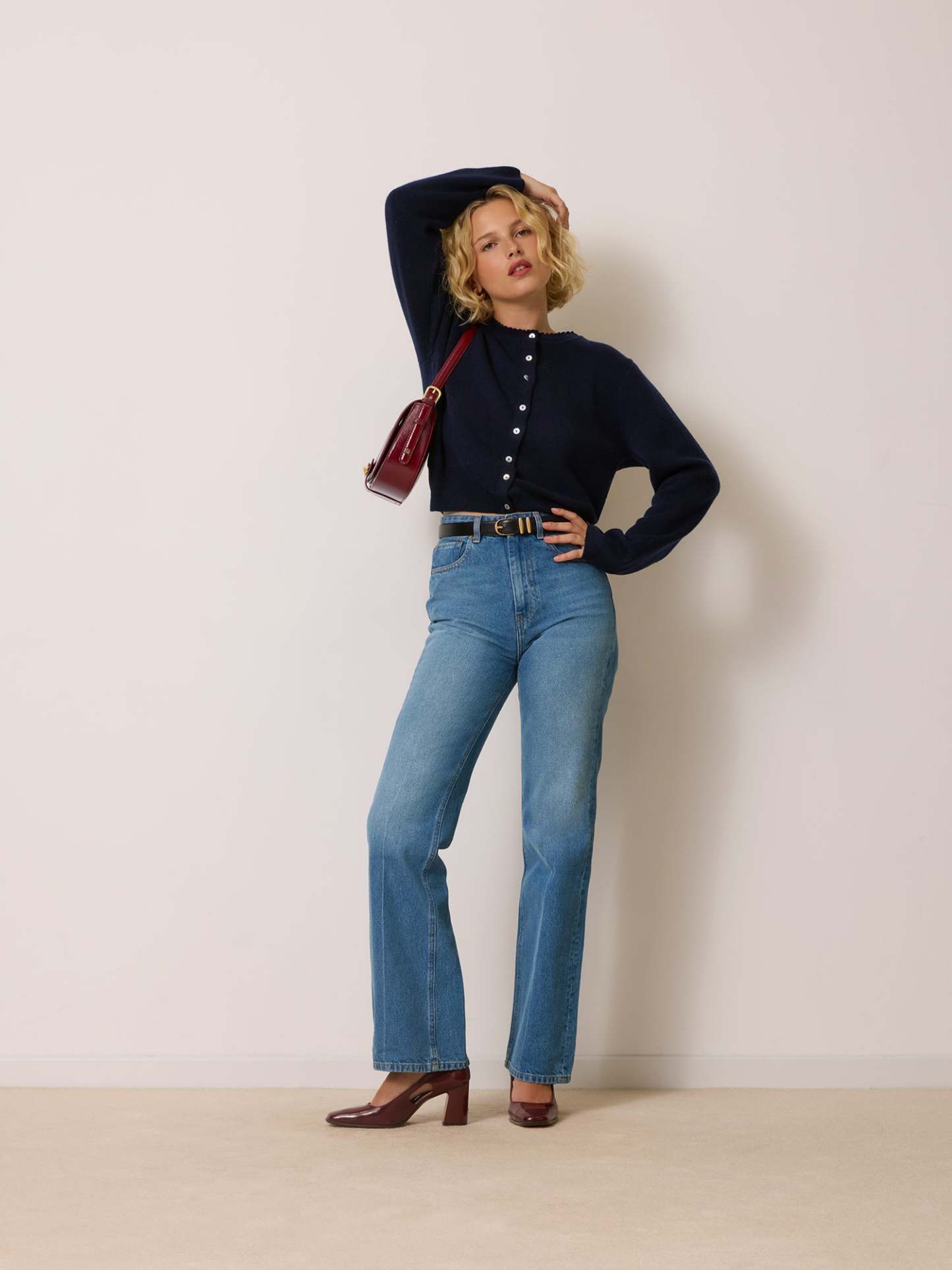 Cardigan NATHALIE - Uni Marine