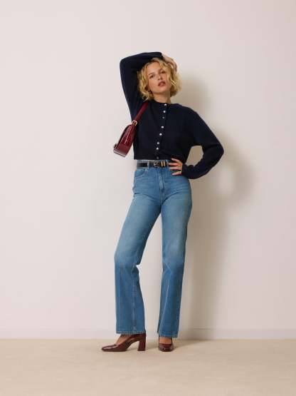 Cardigan NATHALIE - Uni Marine