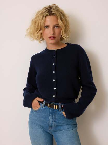 Cardigan NATHALIE - Uni Marine