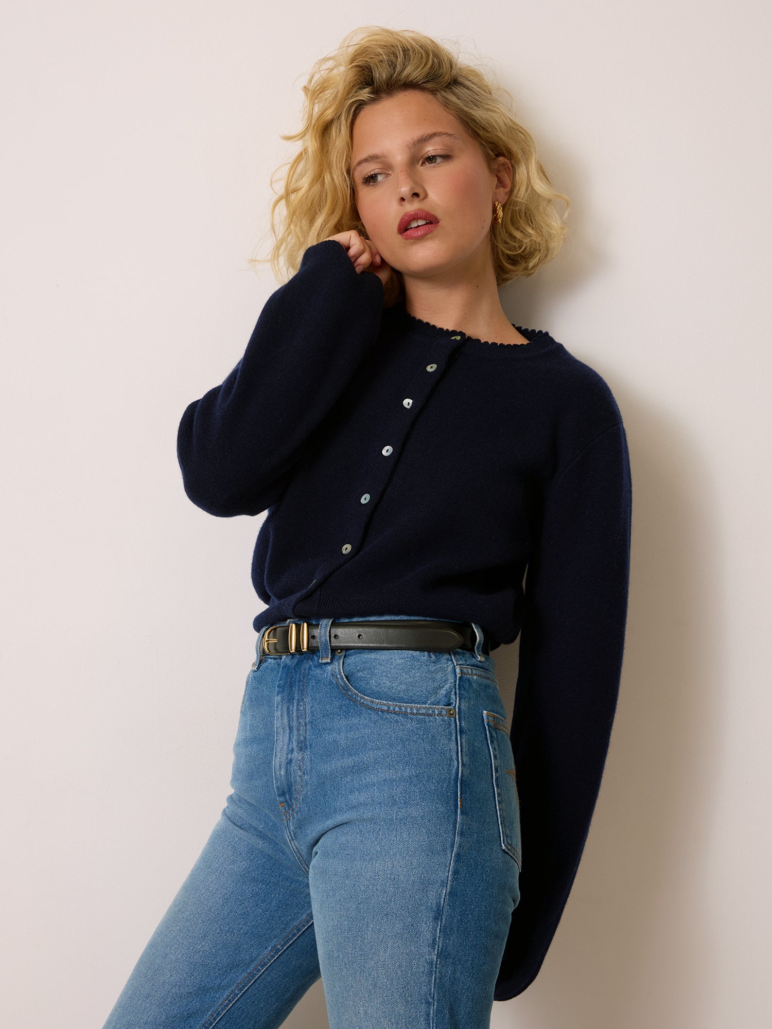 Cardigan NATHALIE - Uni Marine