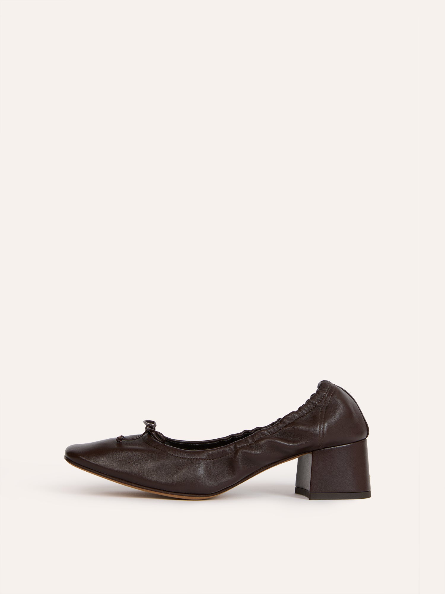 Ballerines NICOISE - CUIR CACAO