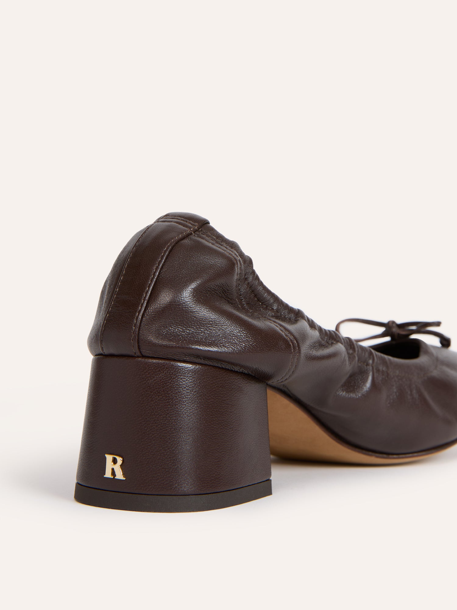 Ballerines NICOISE - CUIR CACAO