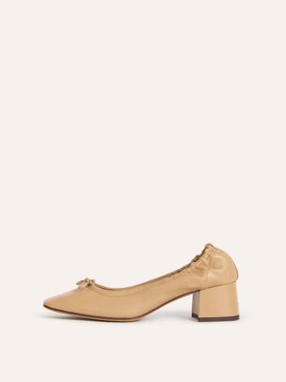 Ballerines NICOISE - CUIR DESERT
