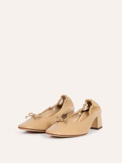 Ballerines NICOISE - CUIR DESERT