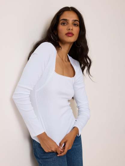 T-shirt IVANKA - Uni Blanc