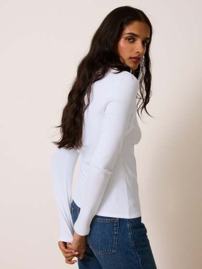 T-shirt IVANKA - Uni Blanc