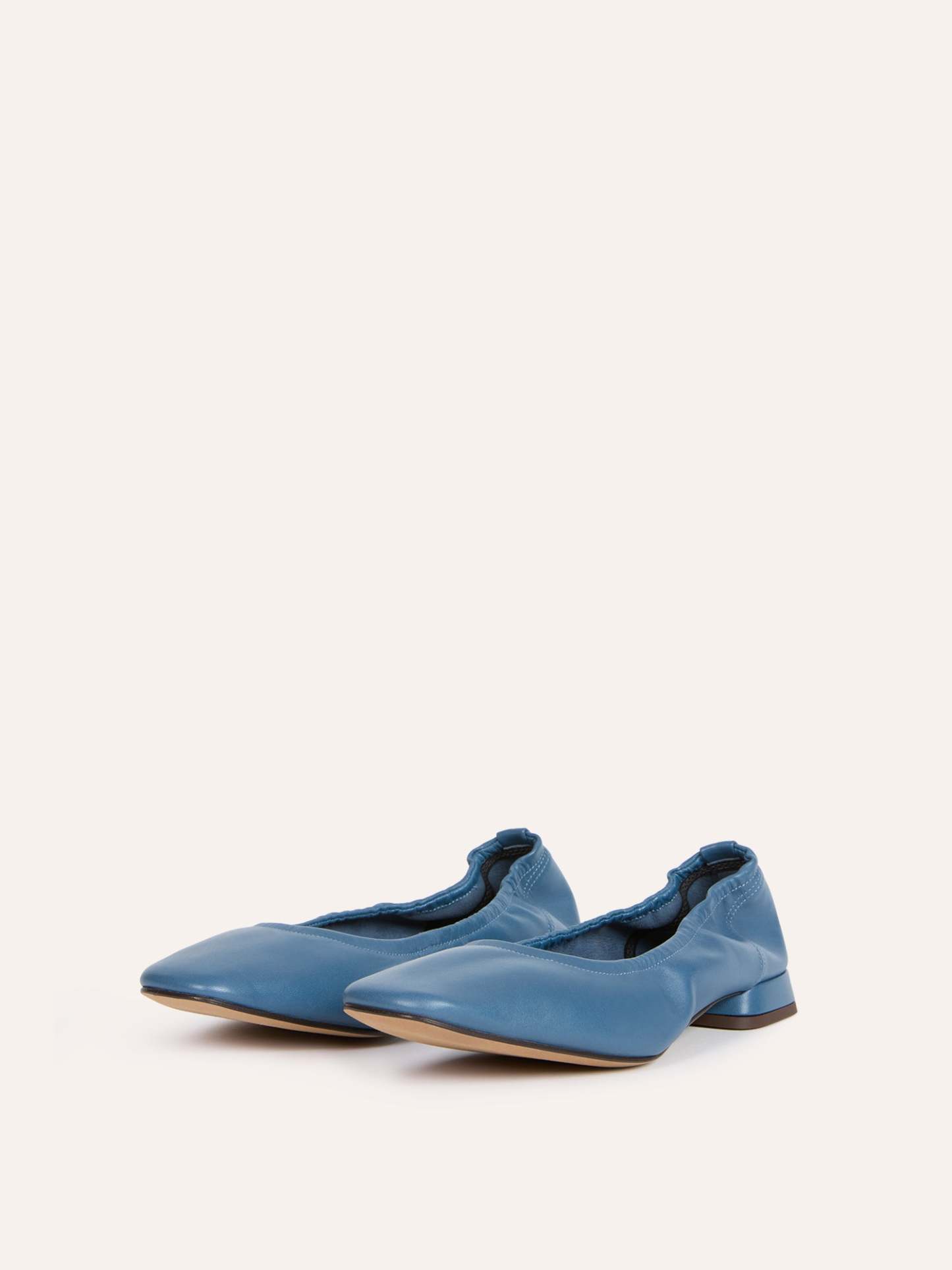 Ballerines NINA - CUIR DENIM