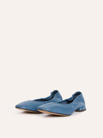 Ballerines NINA - CUIR DENIM