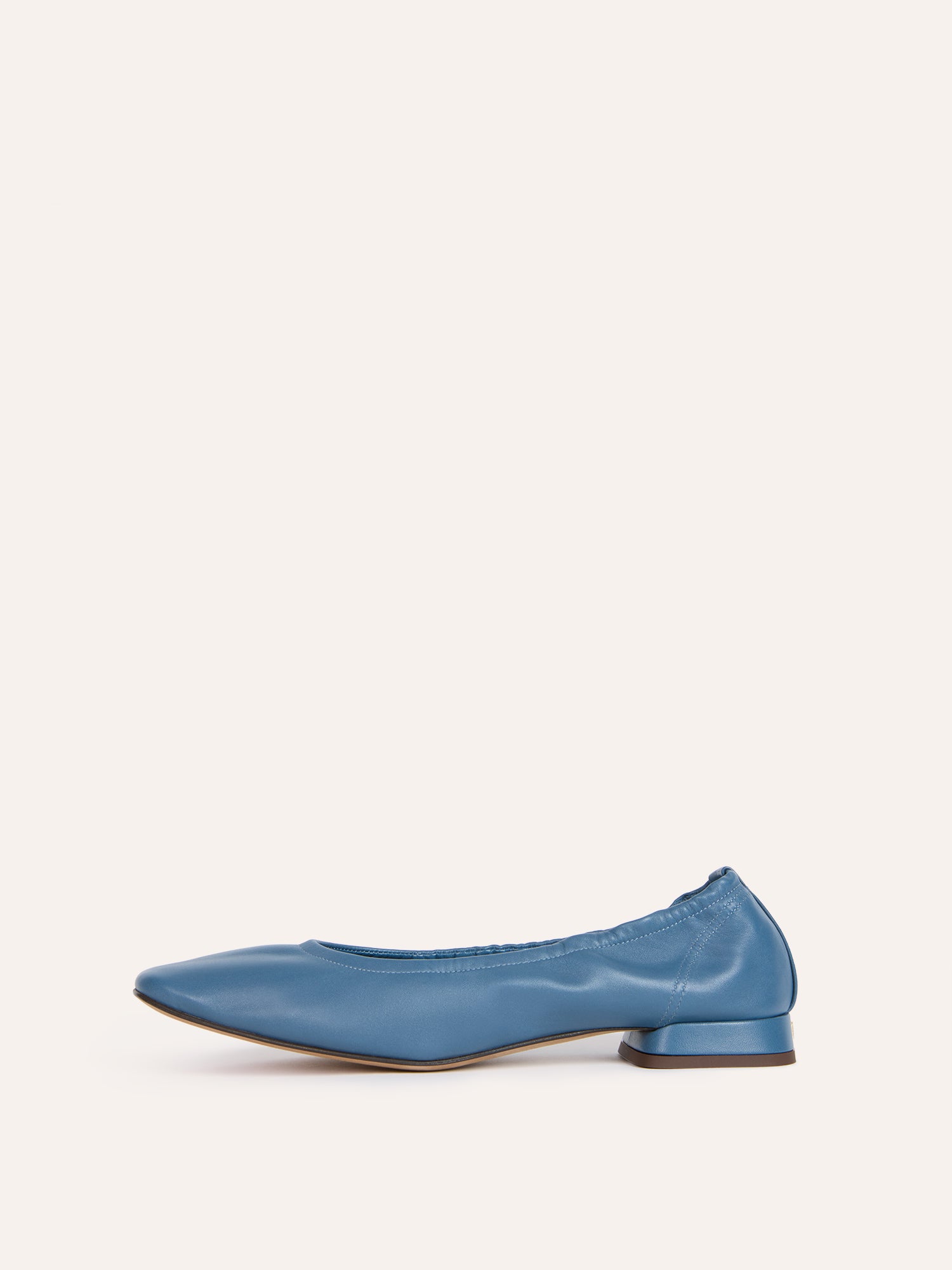 Ballerines NINA - CUIR DENIM