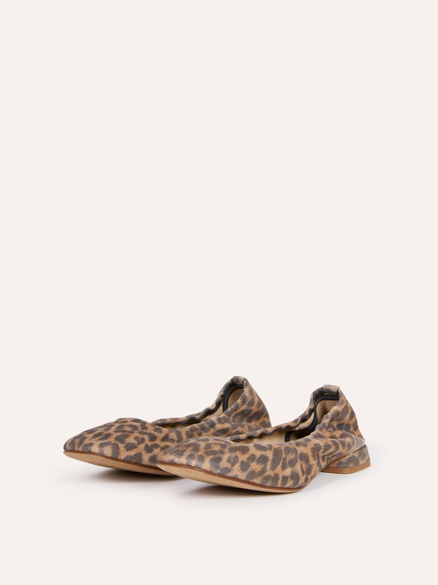 Ballerines NINA - CUIR LEOPARD