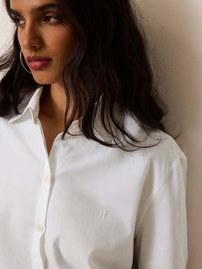 Chemise HARPER - OXFORD BLANC