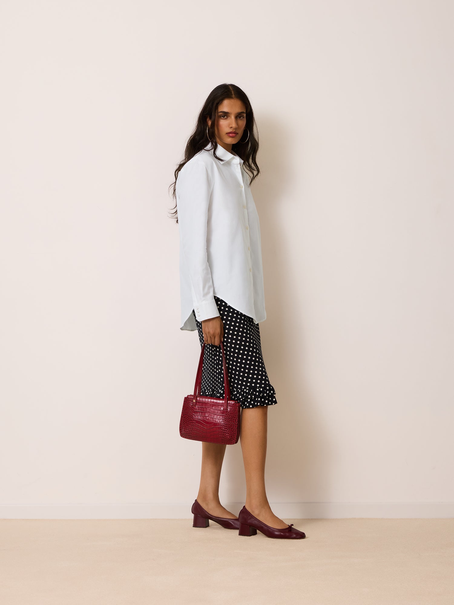 Chemise HARPER - OXFORD BLANC