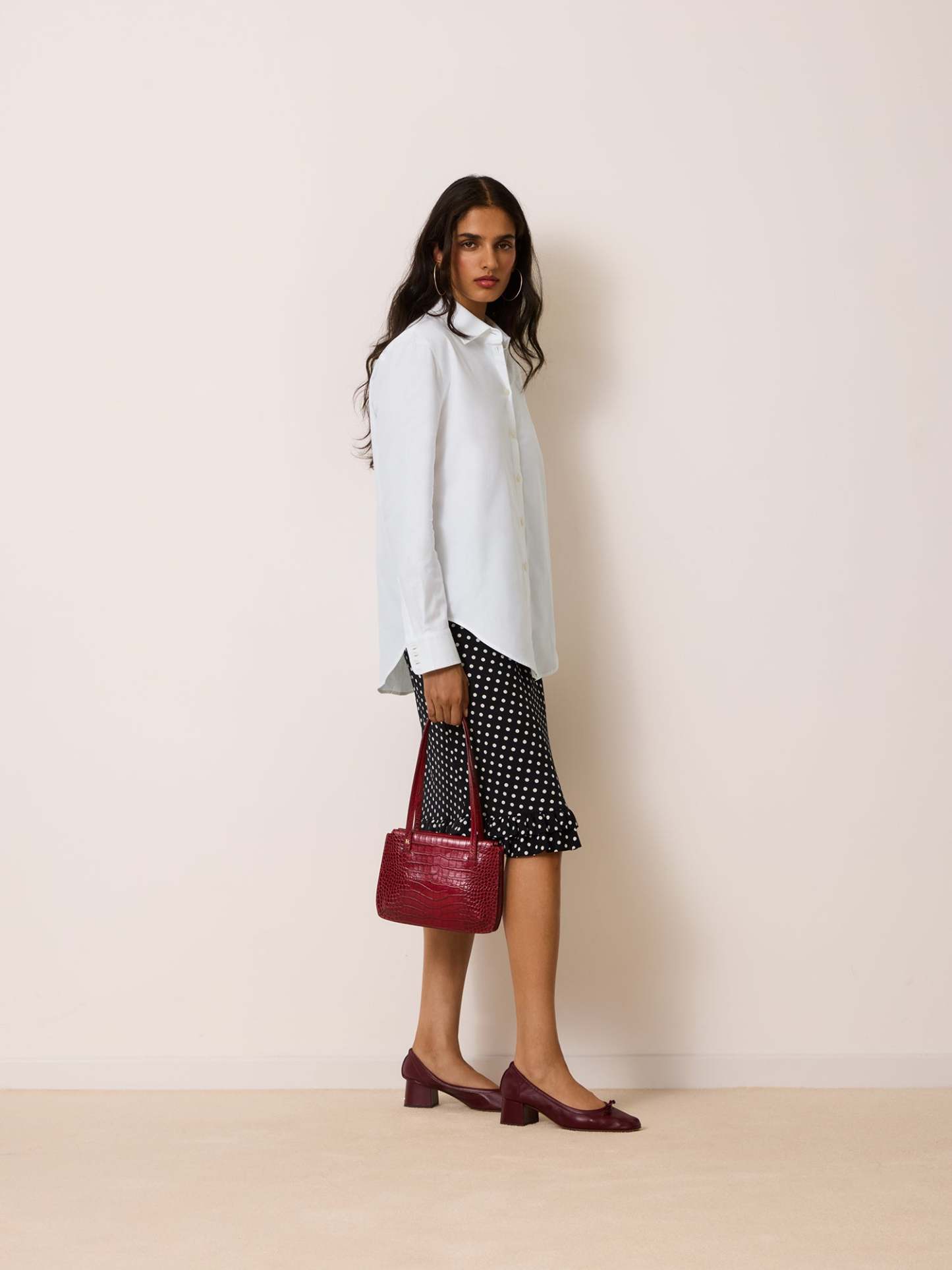 Chemise HARPER - OXFORD BLANC