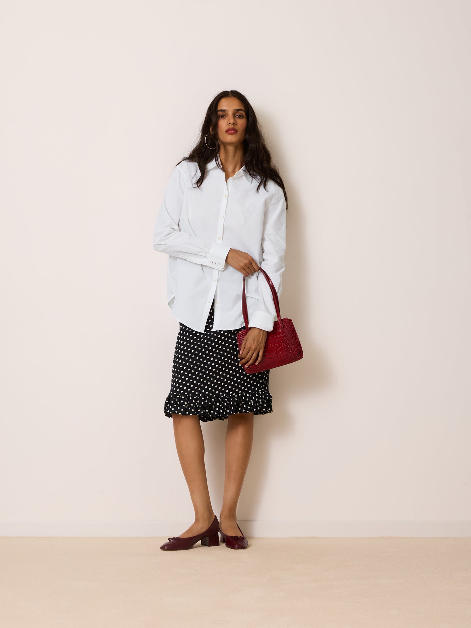 Chemise HARPER - OXFORD BLANC
