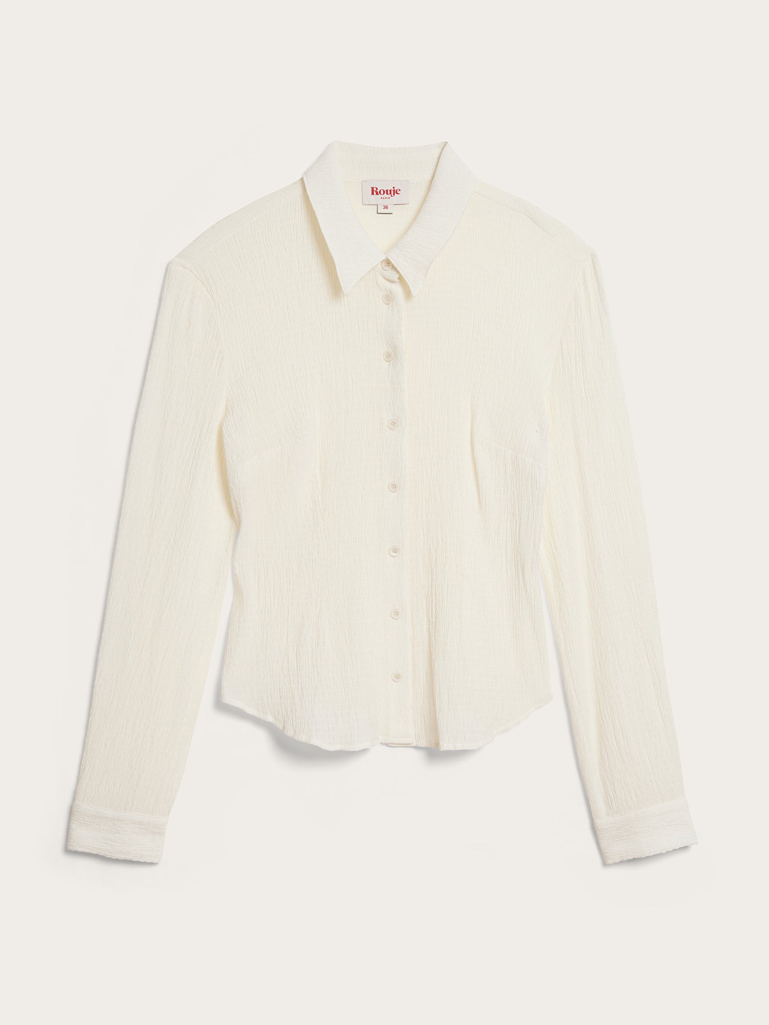 Chemise PALMYRA - CRINKLE BLANC