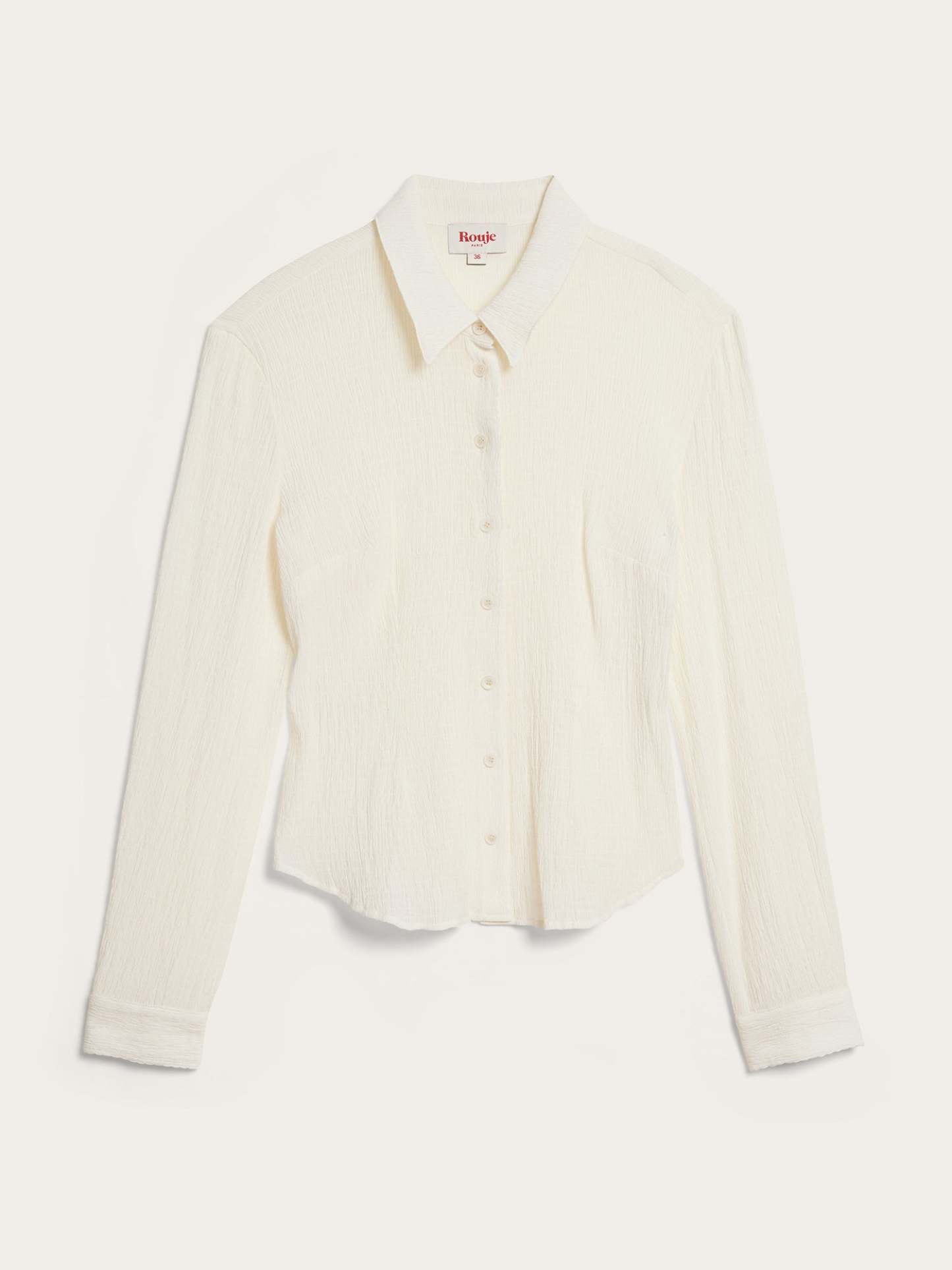 Chemise PALMYRA - CRINKLE BLANC