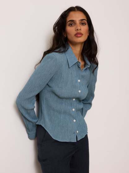 Chemise PALMYRA - CRINKLE DENIM