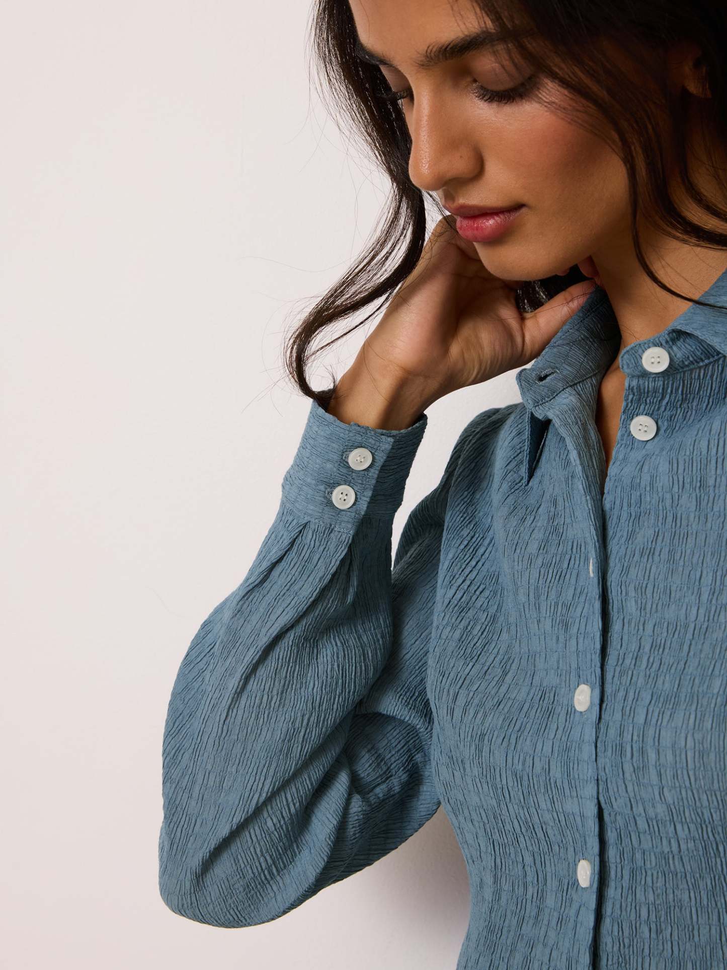 Chemise PALMYRA - CRINKLE DENIM